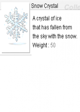 Snow Crystal *1