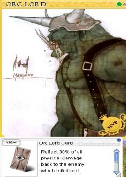 Orc Lord Card