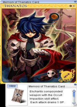 Memory of Thanatos Card
