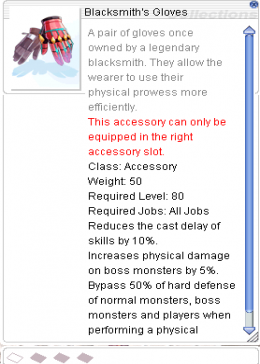 ZB264 Blacksmith's Gloves