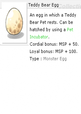 Teffy Bear Egg *10